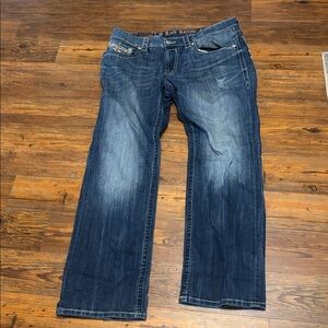 Rock Revival Jeans Straight Size 38